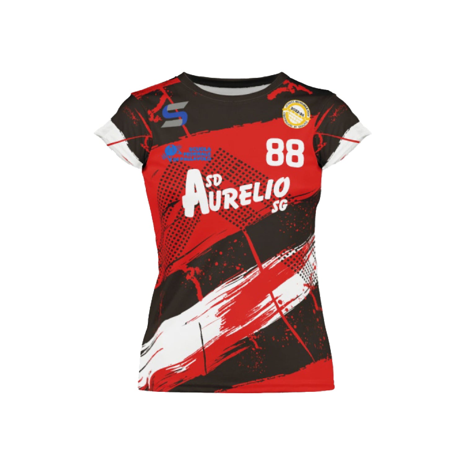 MAGLIA GARA DONNA AURELIO ROSSA