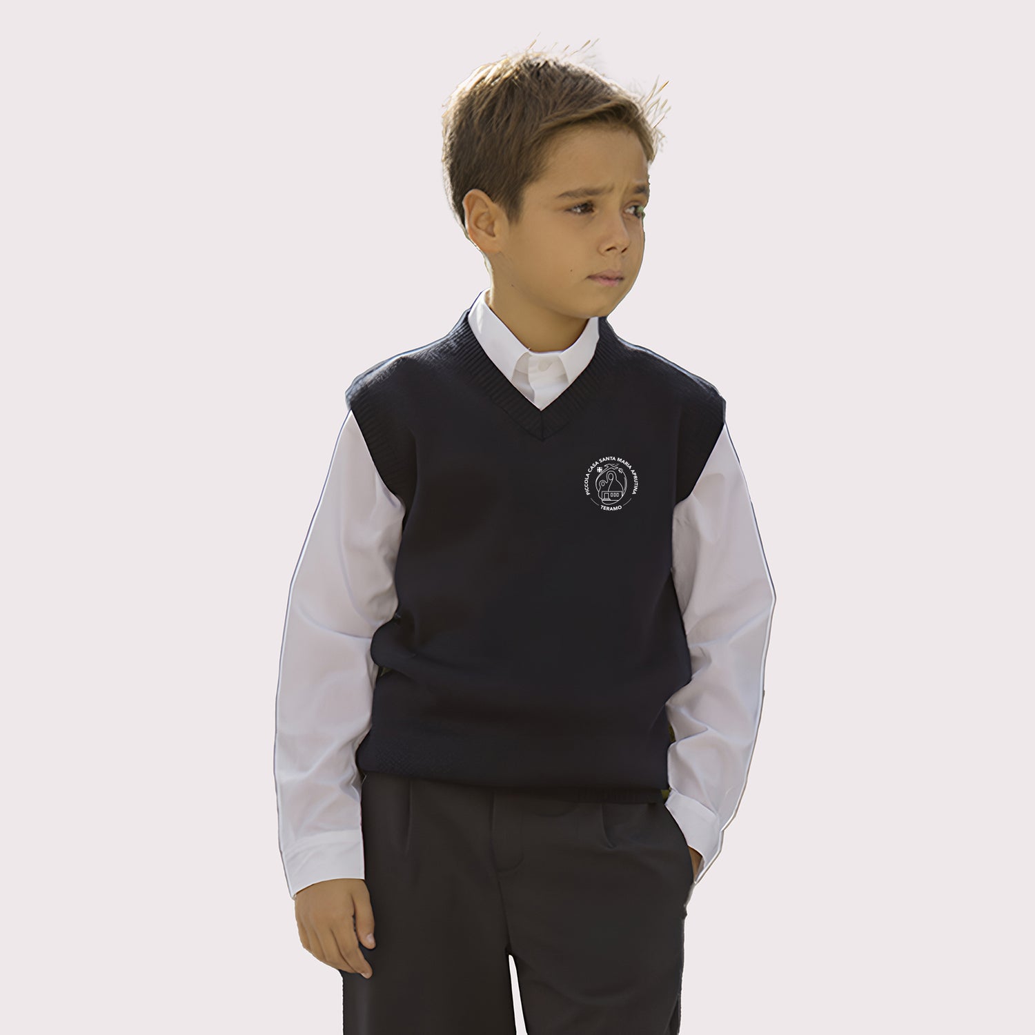 Gilet Misto lana B324 GP ITALIA